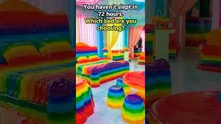 72 Hours Without Sleep&hellip; Which Bed Would You Pick? 🛏️😳