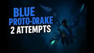 Blue Proto-Drake Mount Drop Reaction