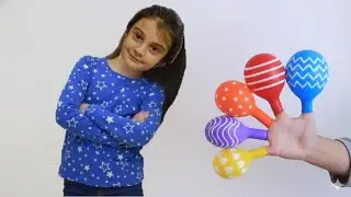 Daddy Finger Nursery Rhymes Learn Colors With Balloons