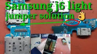 Samsung j6 Display Light problem solution || how to Samsung Light jumper solution