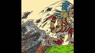 The Legend Of The Cuetlax&oacute;chitl Flower Shorts | The Legends Of Mesoamerica Shorts