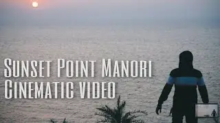Best Sunset | Music Late Night Melancholy | Manori Sunset Point Mumbai | Whatsapp status chill Vibes