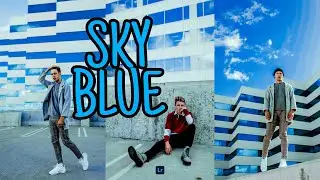 Blue preset -blue tone mobile lightroom preset | lightroom editing tutorial 2020