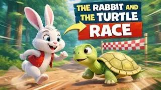 The Rabbit And The Turtle Race....🐢🐇