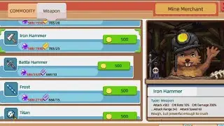 Weapons⚔️ in Harvest Town (From where to buy weapons in Harvest town?) #harvesttown