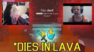 Minecraft Funniest RAGE Compilation ( xQc , Tyler1 , PolarSaurusRextra )