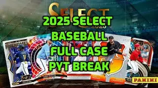 01/20/2025 - Facebook - 8:30 PM CDT - 2025 Panini Select Baseball Full Case Break