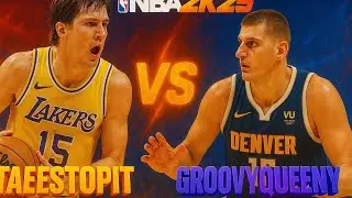 I Played Against @groovyqueeny and THIS HAPPENED!! #nba2k25 #taeestopit #playnowonline