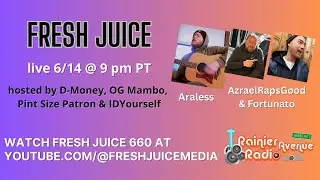 Fresh Juice 660 with Araless of Black Magic Noize & AzraelRapsGood & Fortunato of Hand'Solo Records