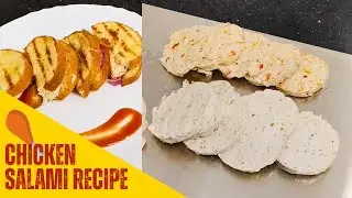 Healthy Homemade Chicken Salami | No Preservatives!