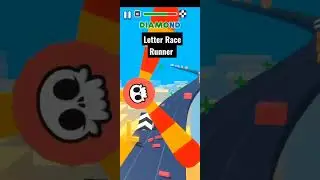 Level 13 Letter Race Runner Gameplay #shorts