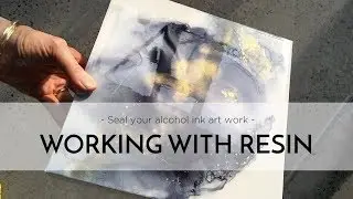 Alcohol Ink Resin Process - From Beginning to End