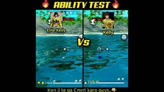 Who will win ? 🧐 free fire Elite Kelly vs Kelly #short #viral