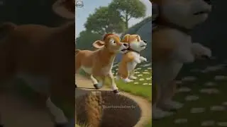 BACHHDA AUR PUPPY KI DOSTI​ #viral​ #shorts​​ #cartoonvideos​ #trending​ #ai​ #3d​ #shortvideo​