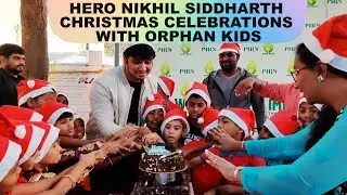 Hero Nikhil Siddharth Christmas Celebrations with Orphan Kids || Silly Monks Tollywood | Silly Monks