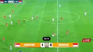 🔴LIVE ▪INDONESIA VS SINGAPORE | ASEAN CHAMPIONSHIP HYUNDAI CUP 2026