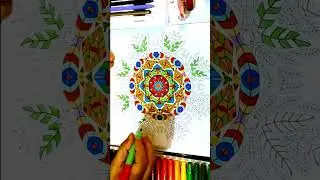 #shorts #fullterapia55 #art #mandala #satisfying #coloreo