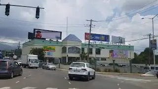 Driving through Barbican