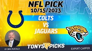 Indianapolis Colts vs Jacksonville Jaguars 10/15/2023 Week 6 FREE NFL Picks and Predictions by Ben