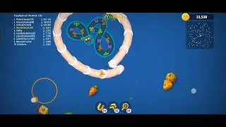 .wildspike.wormszones I 7 kill the king and trick of kill snake game #wormszone #zonegamers #zone