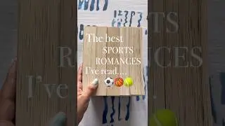 Sports romance&rsquo;s😩💕 #books #booktube #sportsromance