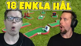 18 ENKLA Minigolf-h&aring;l med FIGGWHIPP