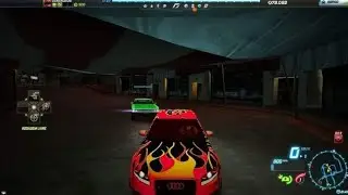 Need for Speed underground 2 racha de rua noturno.