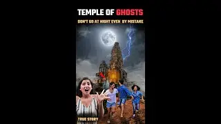 Ghosts made this scary temple in one night | Mystery of Kakanmath Temple | Shorts