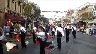 BYMS Marching Band at Disneyland 11-15-2013