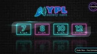 Turf Nets Installation by YPL Safety Nets | Starting ₹7, ₹8, ₹10 & ₹12 per sq.ft Durable Sports Nets