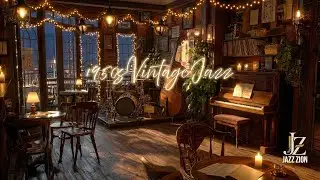 1950s Vintage Jazz | Soft Piano & Cello | Relaxing Festive Instrumental