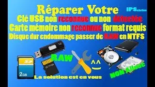 Réparer une clé USB endommagée en quelques minutes 2023 | How To Repair A Corrupted USB Flash Drive