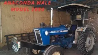 Rare 1993 Ford 3600 Tractor Original Condition Legendary Power Review anaconda wale #ford #tractor