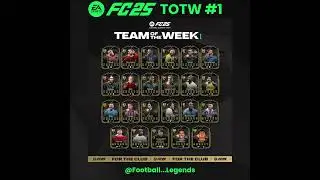 FC 25 Team of The Week #1 EXPOSED!