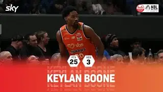 Keylan Boone (25 points) Highlights vs Giants