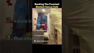 Ranking the Funniest Blanket Dance Challenge Fails 💃🤣 #funny 3