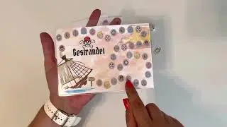 Sparspiel „Gestrandet“ | würfeln und Geld sparen | ideal auch für Kinder | mit der Umschlagmethode
