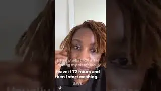 Sister Locs Dyeing Aftercare