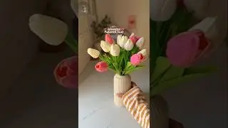 Artificial tulip flowers from meesho 🤩Meesho pinterest finds #youtubeshorts #tulipflower #trending