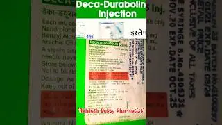 #trendingshorts #youtubeshorts #healthylifestyle | Deca Durabolin 25mg injection Uses in Hindi ||