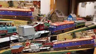 Wagony🤗Działo kolejowe Gneisenau i wagony Pancerne Wermachtu ST44-2018+ BR232-152 PCC Rail Szczakowa