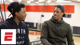 [FULL] DeMar DeRozan and Kyle Lowry exclusive interview with Rachel Nichols | ESPN