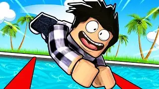 J'ai Nagé 61,758,899 Kilomètres Et je suis Devenu Le plus Rapide dans Roblox Swim Race Simulator