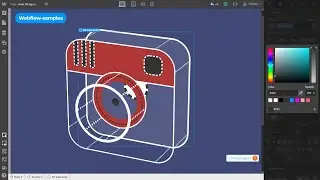 Webflow.io #2 - Instagram 3D logo animation tutorial