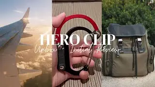 Hero Clip - A Heavyweight Carabiner for Travel and Everyday Use