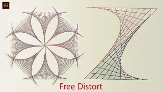 create geometric design free distort| adobe illustrator tutorial