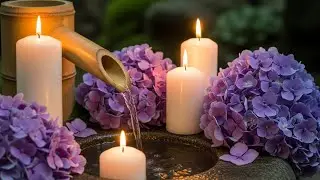 Relaxing Piano Music Bamboo Water Fountain, Sleep Music, Relaxing Music, Meditation Music