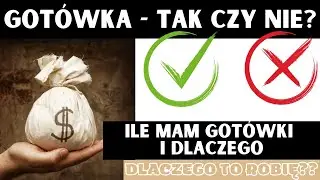 GOTÓWKA - TAK CZY NIE? || Dlaczego LUBIĘ gotówkę? || MAM gotówkę i powiem Ci ile
