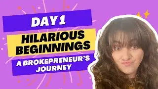 The Brokepreneur Diaries: Day 1 - Comedy in Financial Crisis | Hilarious Entrepreneurship