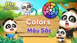Học từ vựng M&agrave;u Sắc - Colors cho trẻ em | Bin English - Mẹ nh&agrave;n, con giỏi tiếng Anh.